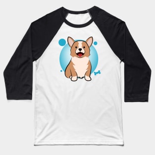 Cute corgi cartoon Baseball T-Shirt